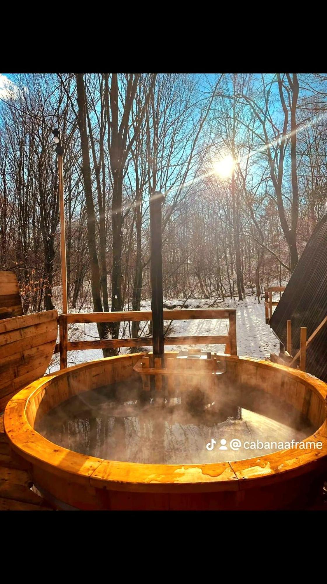 Cabanaaframe Куртя-де-Арджеш Екстер'єр фото